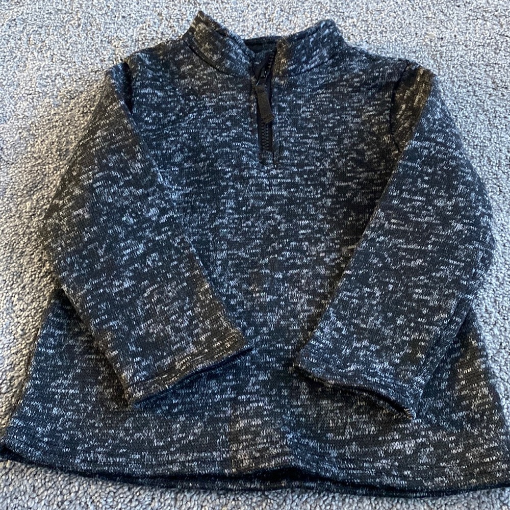Boys 1/3 zip sweater